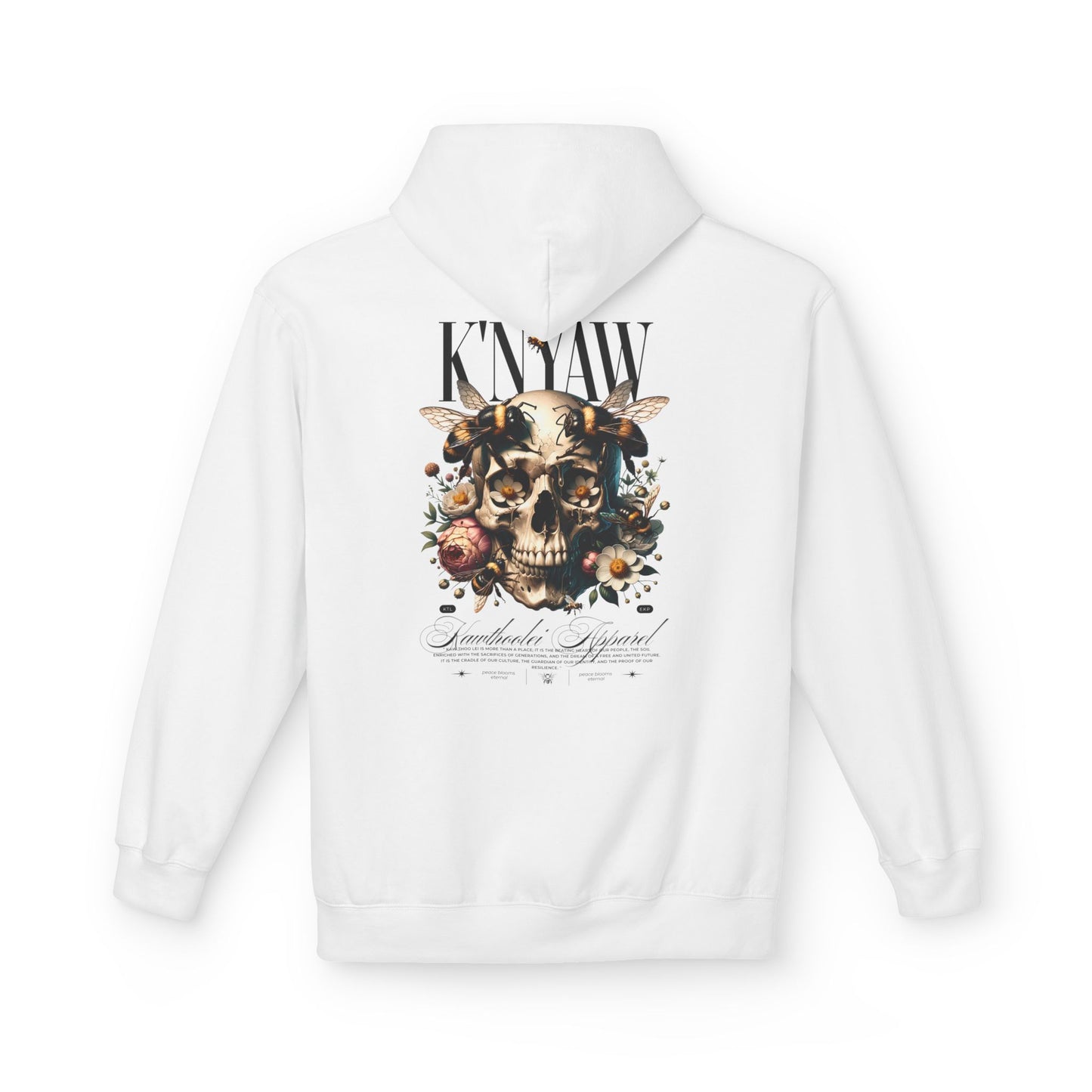 Roses and Skull Hoodie