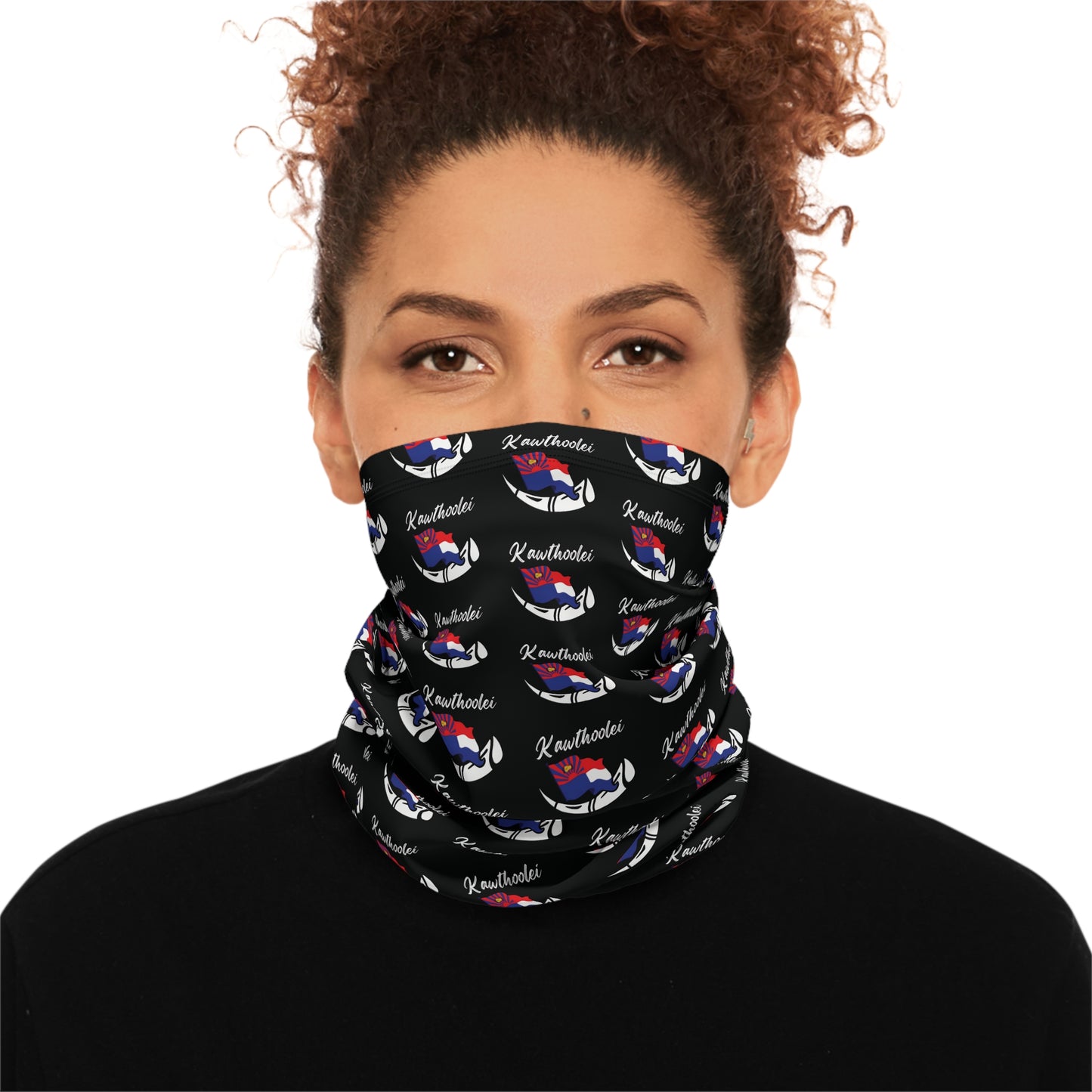 Kawthoolei Black Winter Neck Gaiter