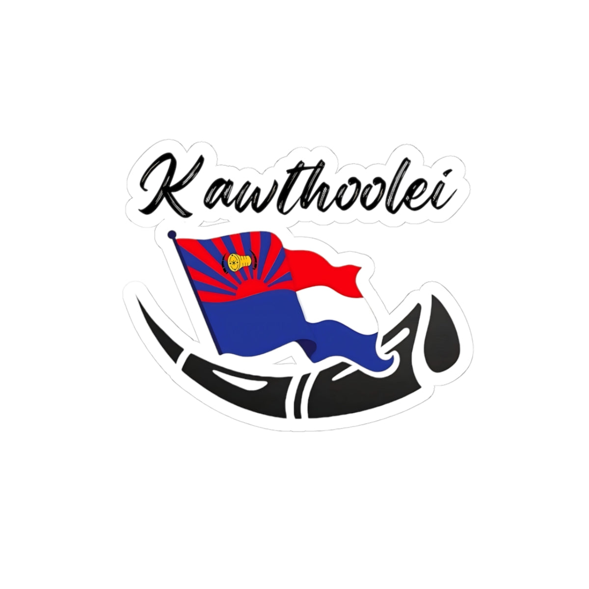 Kawthoolei Flag Stickers