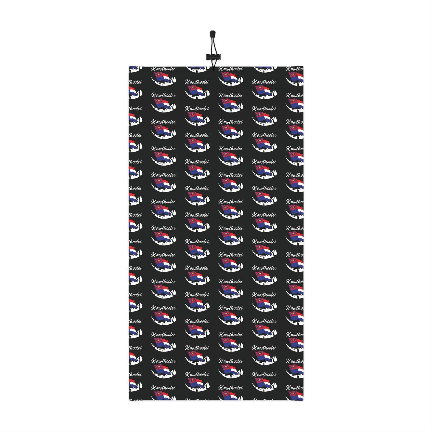 Kawthoolei Black Winter Neck Gaiter