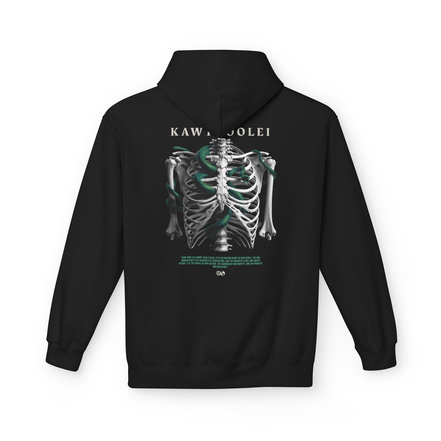 Ribcage Graphic Hoodie