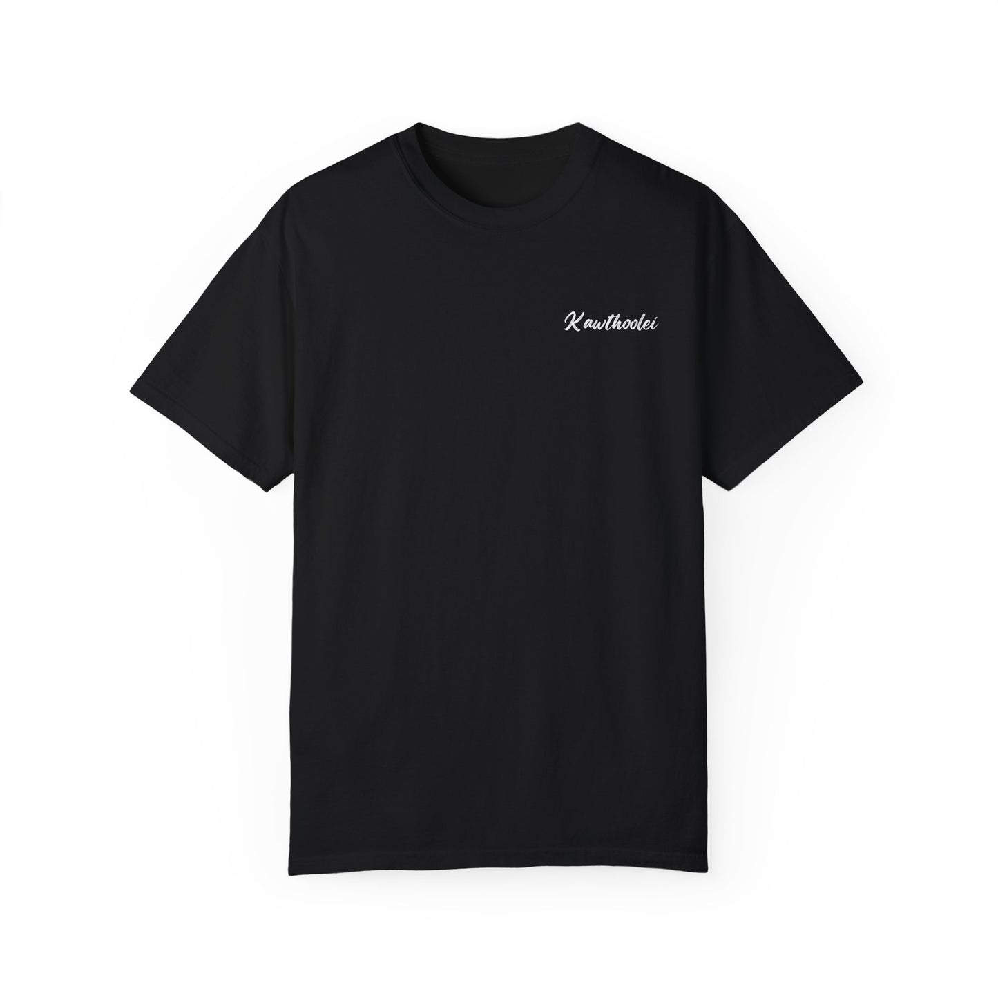 Unisex Simple Kawthoolei Garment-Dyed T-shirt