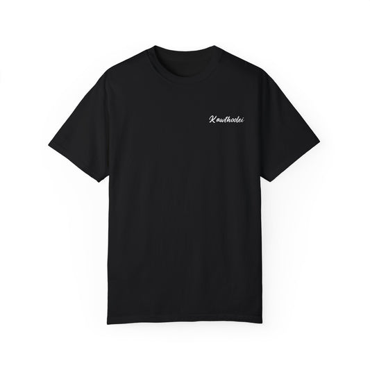 Unisex Simple Kawthoolei Garment-Dyed T-shirt