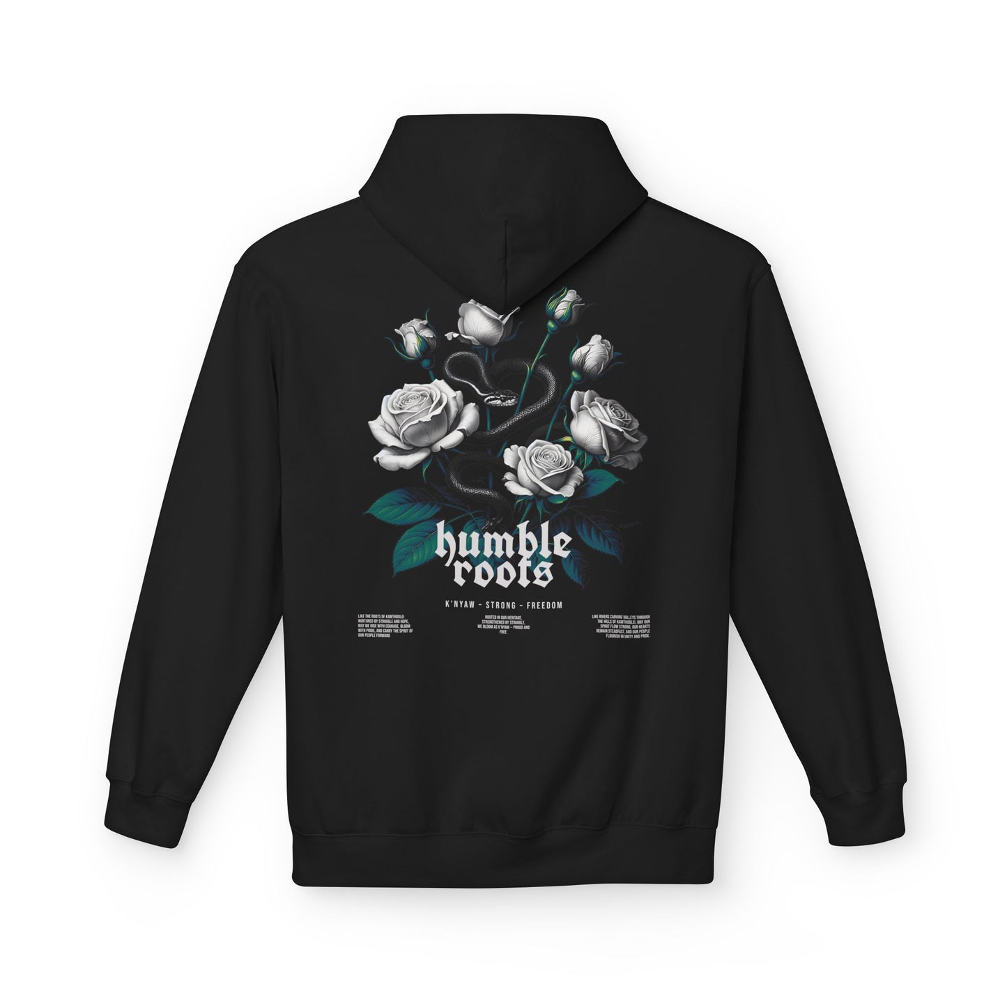 Humble Roots Floral Hoodie
