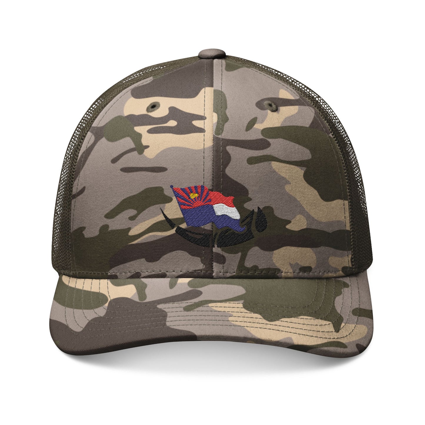 Embroidered Camo Hat